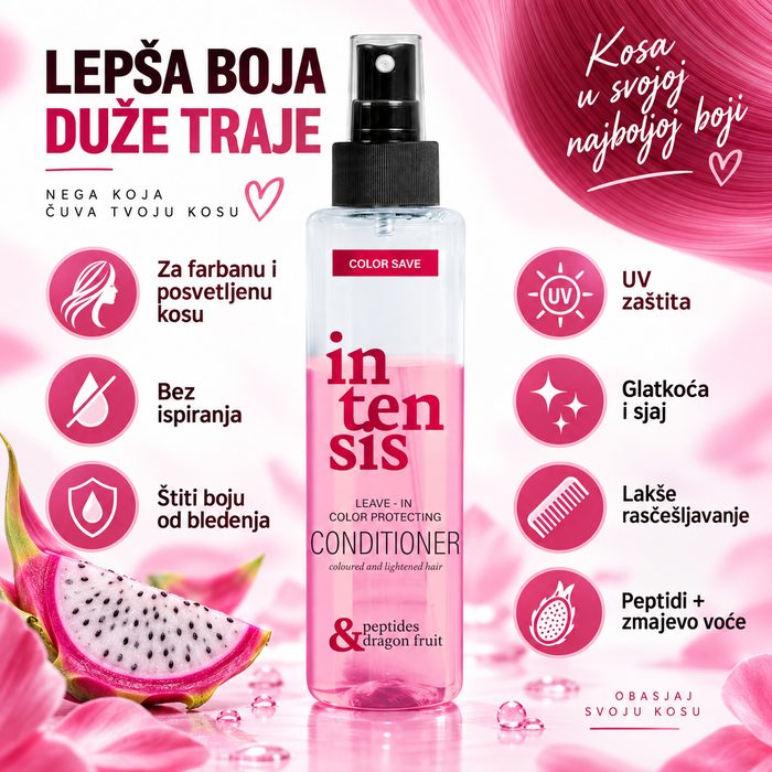 Dvofazni regenerator za farbanu kosu Intensis Color Save 200 ml - PROSALON - Kozmo