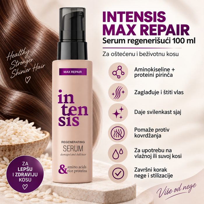 Serum za regeneraciju kose Intensis Max Repair 100 ml | Kozmo