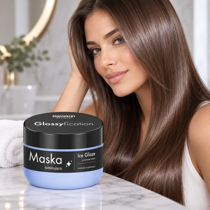 Maska za laminaciju kose Prosalon Glossification Ice Glaze 300ml Kozmo