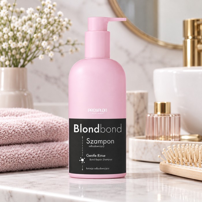 Sampon za plavu i blajhanu kosu Blondbond Gentle Rinse 400 ml Kozmo