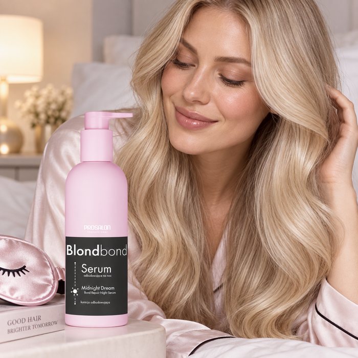 Midnight Dream noćni serum za plavu i oštećenu kosu – Blondbond Kozmo