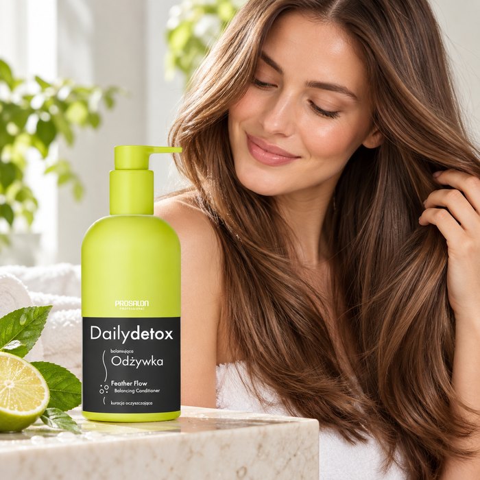 Regenerator za masnu kosu Dailydetox Feather Flow 400 ml PROSALON Kozmo