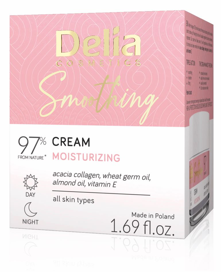 Hidratantna krema za lice Smoothing | Delia | Kozmo - 5906750808178