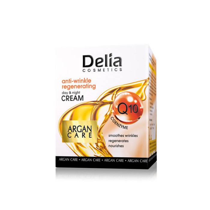 ARGAN CARE Dnevno-noćna krema protiv bora 30+ sa arganom i koenzimom Q10 50 ml  | DELIA Cosmetics | Kozmo