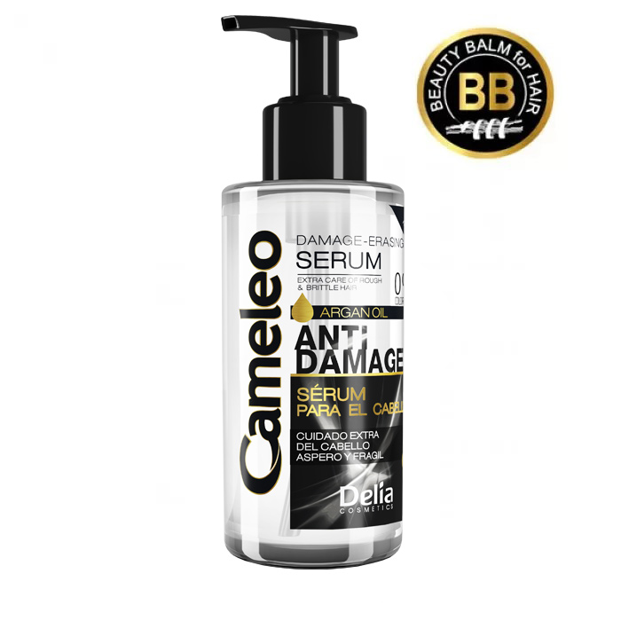 CAMELEO BB ANTI DAMAGE Eliksir serum sa uljem argana za izuzetno oštećenu i suvu kosu 150 ml | DELIA Cosmetics | Kozmo