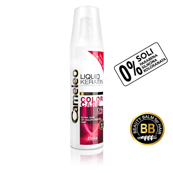 CAMELEO BB - COLOR CARE - Tečni keratin sa uljem marule za farbanu i posvetljivanu kosu 150ml | DELIA Cosmetics | Kozmo