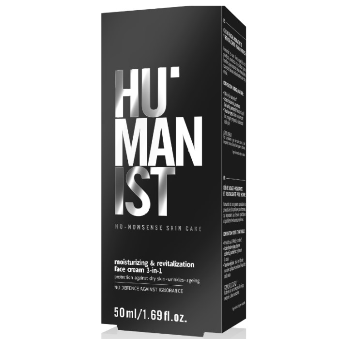 Humanist hidrirajuća krema za lice 3u1 50ml 5906750806556 | cosmo.rs | Delia