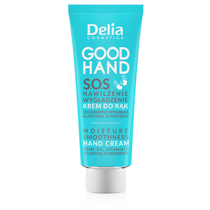 GOOD HAND Krema za ruke sa vitaminom E, pantenolom, uljem konoplje i ekstraktom žalfije za hidrataciju kože 75 ml  | DELIA Cosmetics | Kozmo