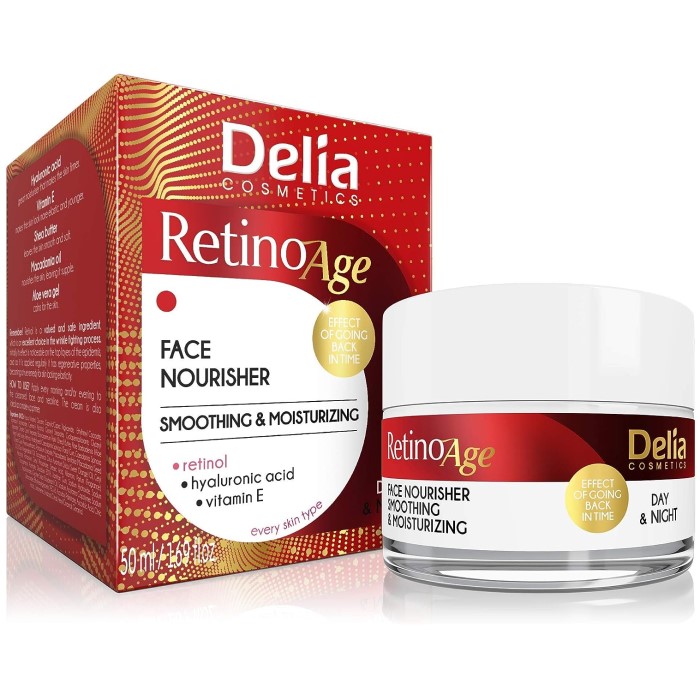 RETINOAGE -  Hidratantna krema za lice za dan i noć 50 ML | Delia Cosmetics | Kozmo