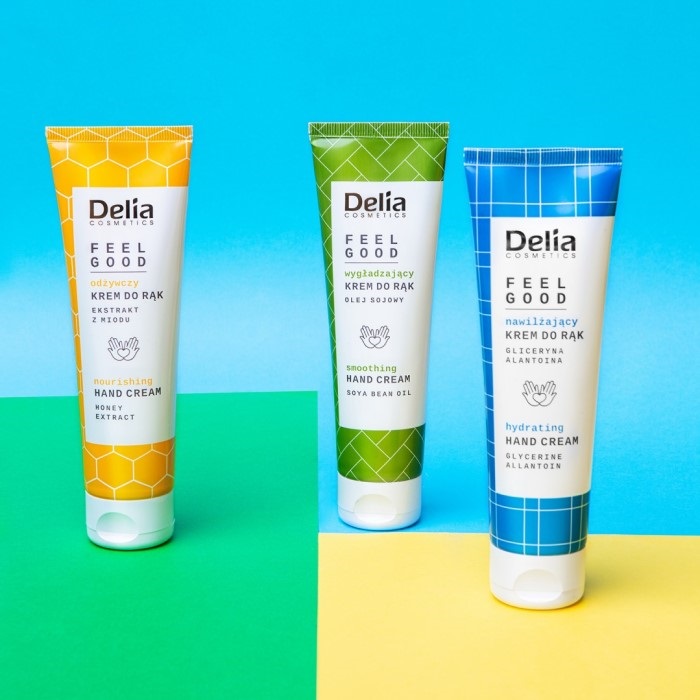 FEEL GOOD Krema za ruke za negu suve kože sa sojinim uljem 100 ml  | Delia Cosmetics | Kozmo