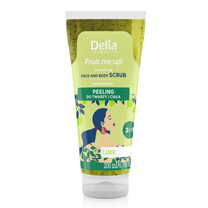 Piling Za Telo - Sa Ekstraktom Limete 200 ml | Delia Cosmetics | Kozmo