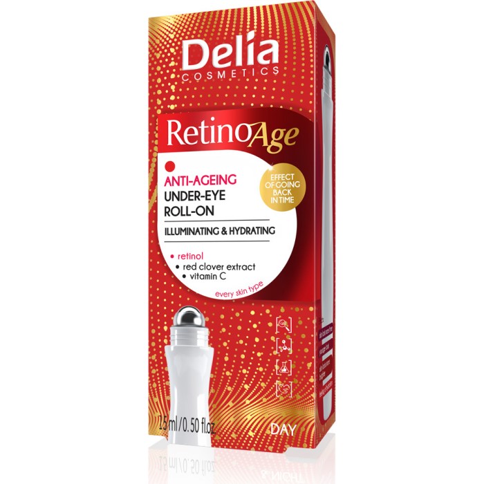 Retino Age Roll-on protiv bora za predeo oko očiju 15ml  | Delia Cosmetics | Kozmo