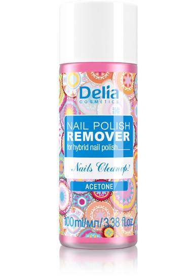 Skidač hibridnog laka za nokte 100ml  | DELIA Cosmetics | Kozmo