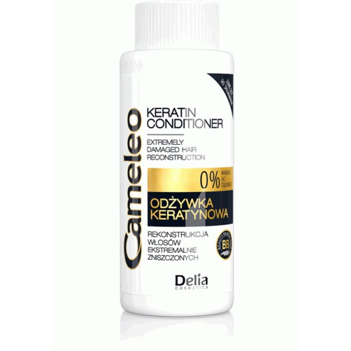 CAMELEO BB ANTI DAMAGE Balzam sa keratinom za izuzetno oštećenu i suvu kosu bez soli 50 ml | DELIA Cosmetics | Kozmo