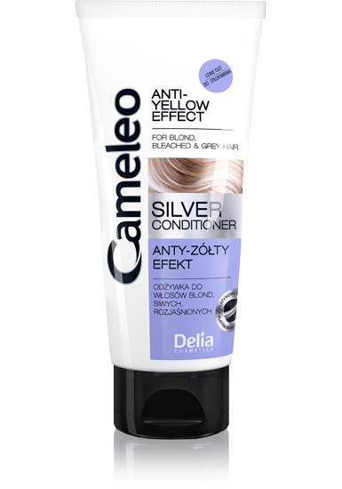 Balzam za plavu, blajhanu i sedu kosu Silver ANTI-YELLOW EFFECT CAMELEO BB  200 ml  | DELIA Cosmetics | Kozmo