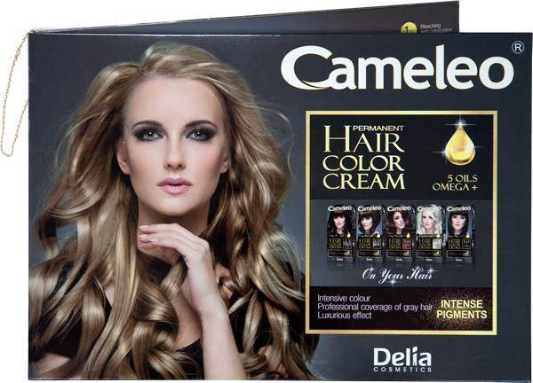 Farba za kosu CAMELEO OMEGA 5 sa dugotrajnim efektom 6.26 | DELIA Cosmetics | Kozmo