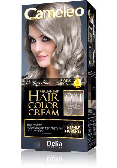 Farba za kosu CAMELEO OMEGA 5 sa dugotrajnim efektom 9.11 | DELIA Cosmetics | Kozmo