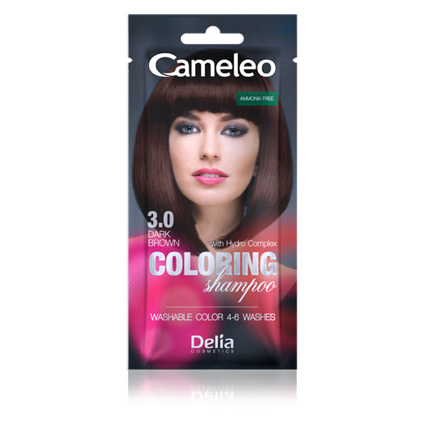 Kolor šampon za kosu CAMELEO bez amonijaka 3.0 | DELIA Cosmetics | Kozmo