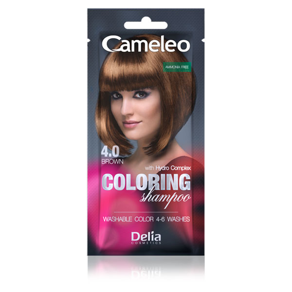 Kolor šampon za kosu CAMELEO bez amonijaka 4.0 | DELIA Cosmetics | Kozmo