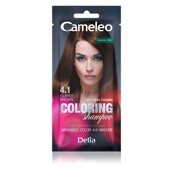 Kolor šampon za kosu CAMELEO bez amonijaka 4.1 | DELIA Cosmetics | Kozmo