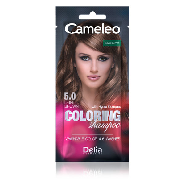 Kolor šampon za kosu CAMELEO bez amonijaka 5.0 | DELIA Cosmetics | Kozmo