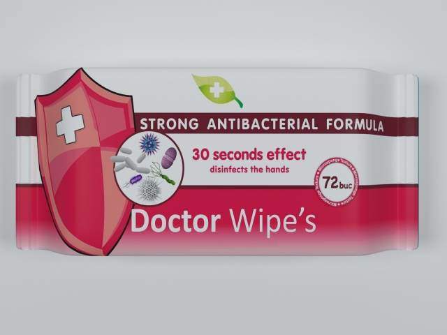 DR. WIPES - Vlažne maramice antibakterijske
