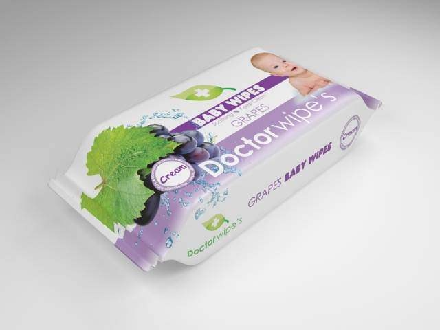 DR. WIPES - Vlažne maramice sa ekstraktom grožđa