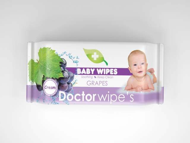 DR. WIPES - Vlažne maramice sa ekstraktom grožđa