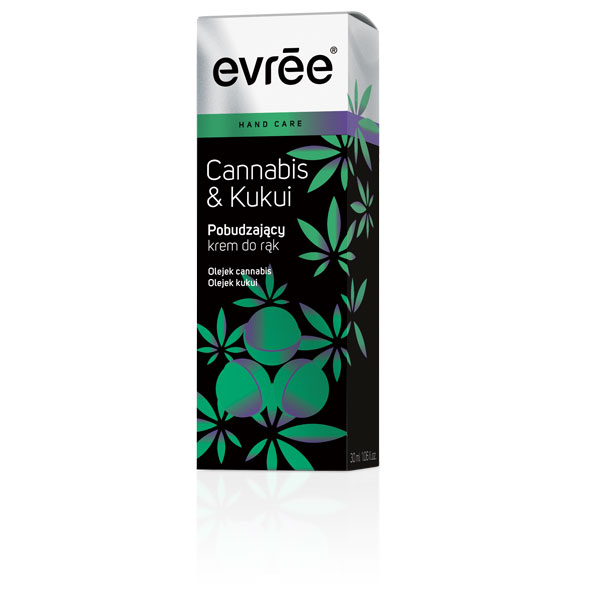 CANNABIS - Krema za ruke za suvu i ispucalu kožu sa uljem kanabisa i kukia 30ml
