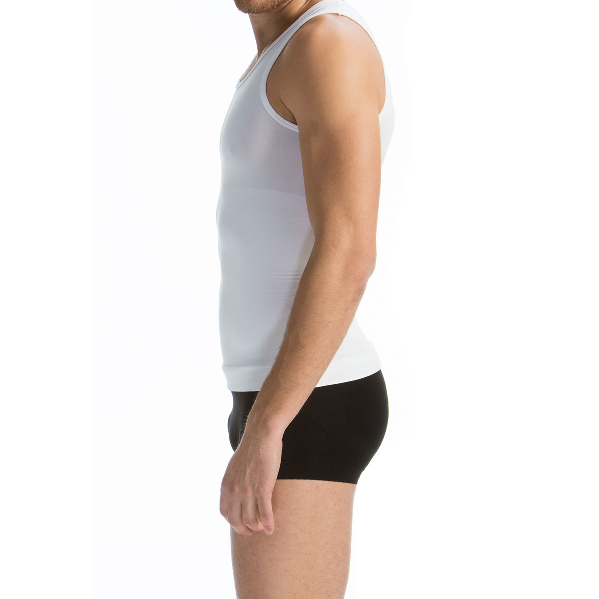 Majica na bretele sa pojasom za mršavljenje i steznikom za stomak MEN SHAPER 417B - FARMACELL