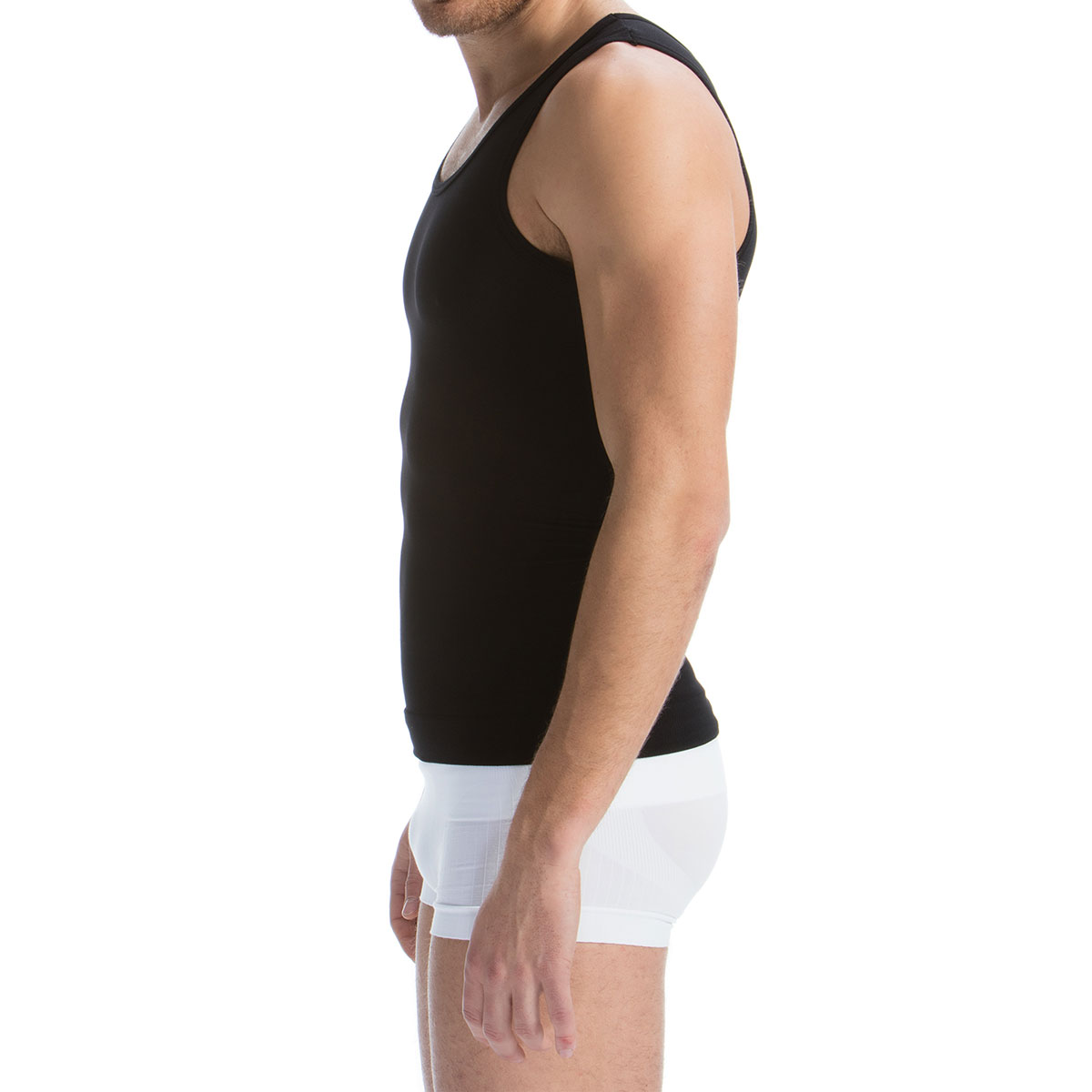 Majica na bretele sa pojasom za mršavljenje i steznikom za stomak MEN SHAPER 417B - FARMACELL