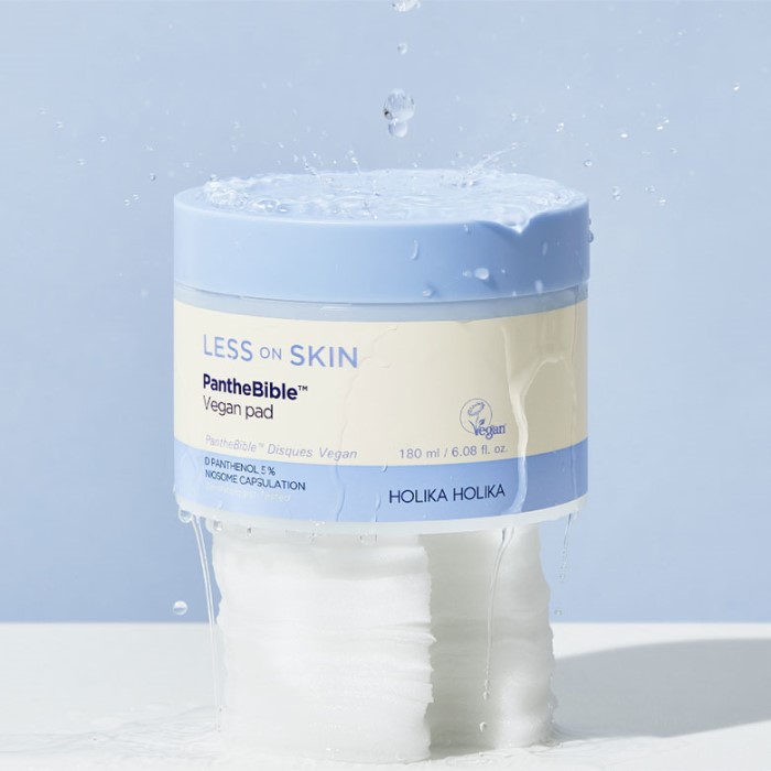 Holika Holika Less on Skin veganski tufer sa pantenolom 180ml (100 kom ...