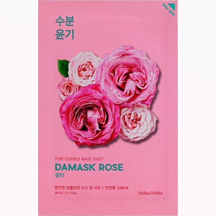 Holika Holika Pure Essence maska za lice sa ekstraktom ruže 23ml 8806334368098 | HOLIKA HOLIKA | KOZMO