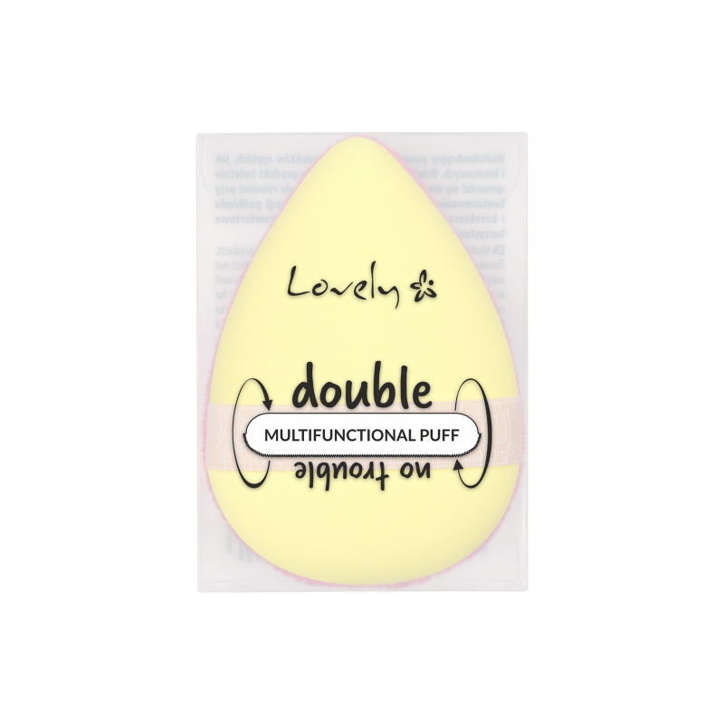 Jastučić za nanošenje šminke Double No Trouble 5905309910492 Lovely Kozmo