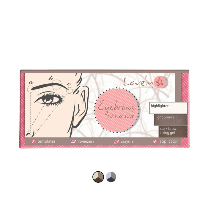 LOVELY MAKEUP - Za postizanje savršenih obrva - Eyebrows creator | Kozmo
