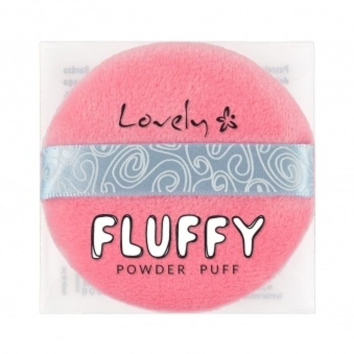 Okrugli jastučić za nanošenje pudera Fluffy 5907439135806 Lovely Kozmo 