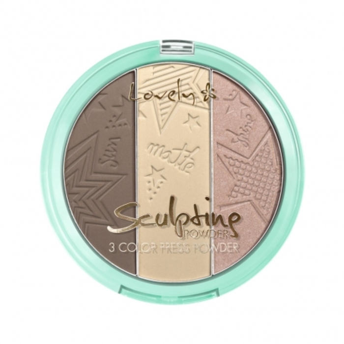 Paleta za konturisanje Sculpting powder 5901801600138 Lovely Kozmo