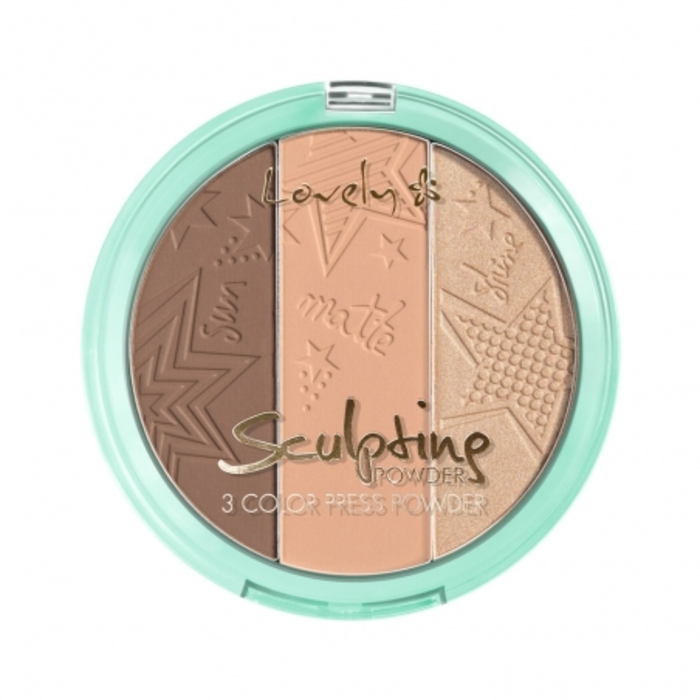 Paleta za konturisanje Sculpting powder 5901801600138 Lovely Kozmo