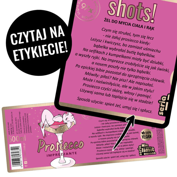 Prirodni gel za tuširanje sa citrusnim i voćnim mirisom | LaQ | Kozmo - 5905778572351