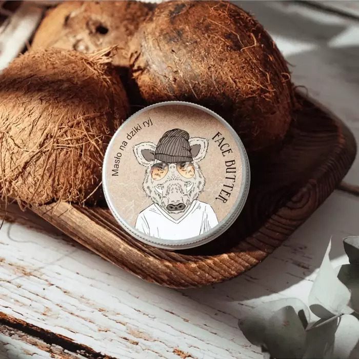 Puter krema za lice za svakodnevnu hidrataciju lica sa mirisom divljine Boar 50ml| LaQ | KOZMO