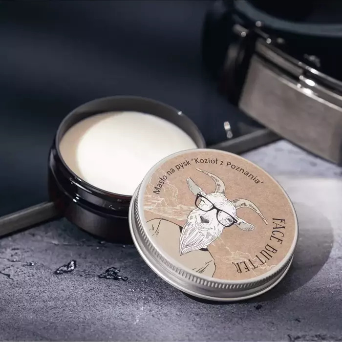 Puter krema za lice za svakodnevnu hidrataciju sa mirisom senzualnog parfema Goat 50ml | LaQ | KOZMO