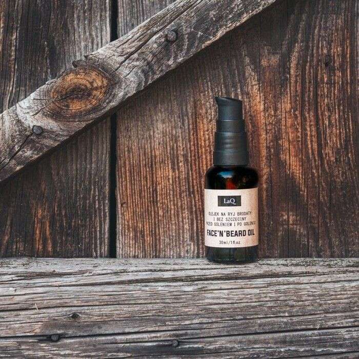 Ulje za bradu, kosu i negu kože pre i posle brijanja - Koza 30ml | LaQ | KOZMO