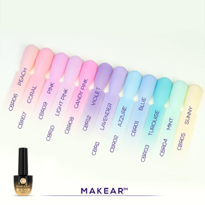 Baza za nokte Coral CRB07  5907508488796| MAKEAR | Kozmo