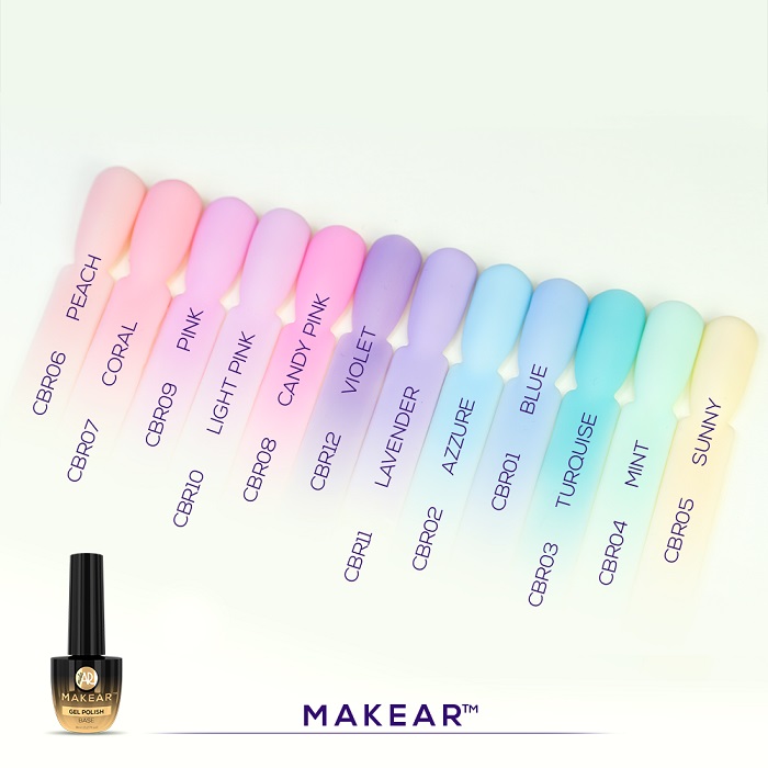 Baza za nokte Light Pink CRB10 5907508488826| MAKEAR | Kozmo