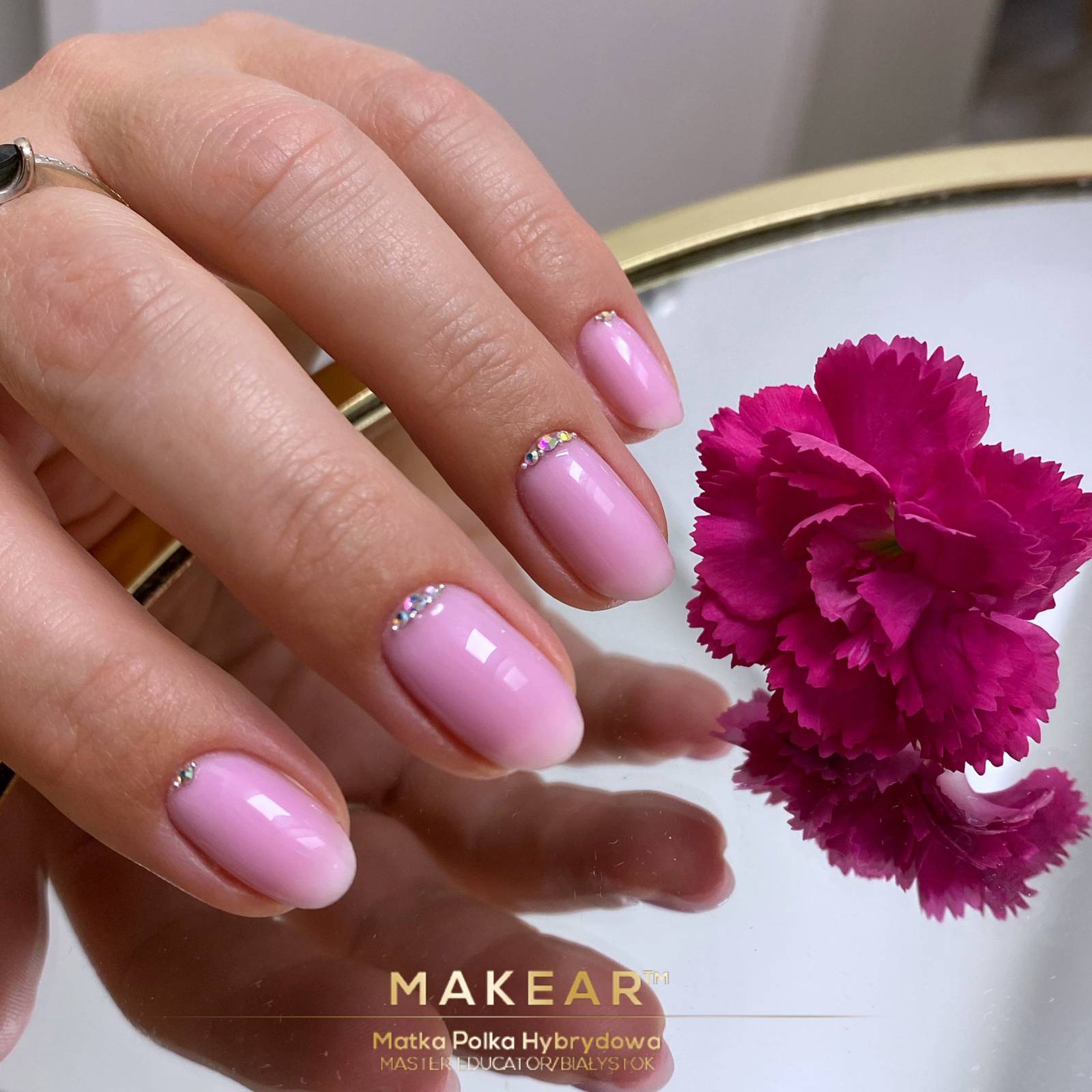 Baza za nokte Pink CRB09 5907508488819| MAKEAR | Kozmo
