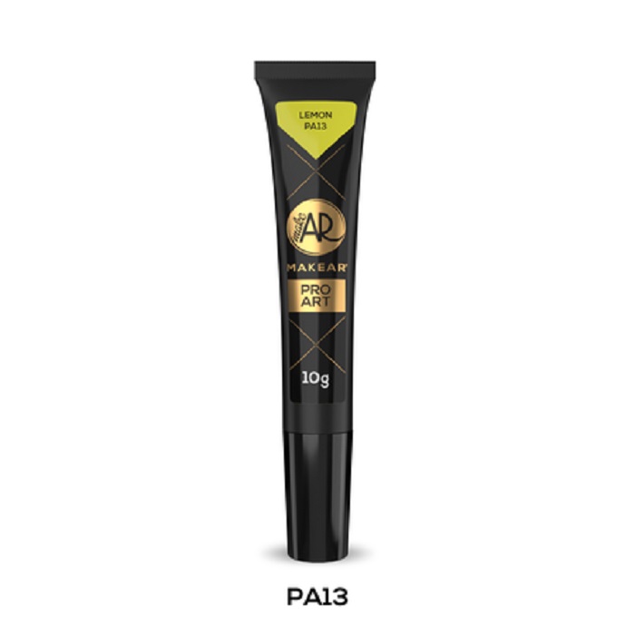 NAIL ART PA13 PROART LEMON gel limun žute boje za izradu dekoracije na noktima |MAKEAR COSMETICS| Kozmo