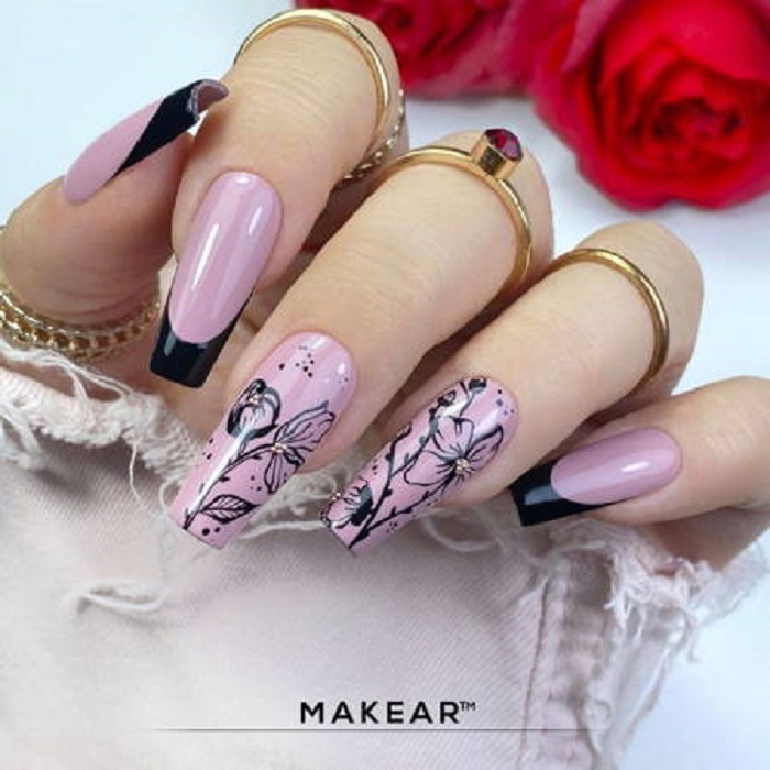 NAIL ART PA02 PROART BLACK gel crne boje za izradu dekoracije na noktima  5907508489090|MAKEAR COSMETICS| Kozmo