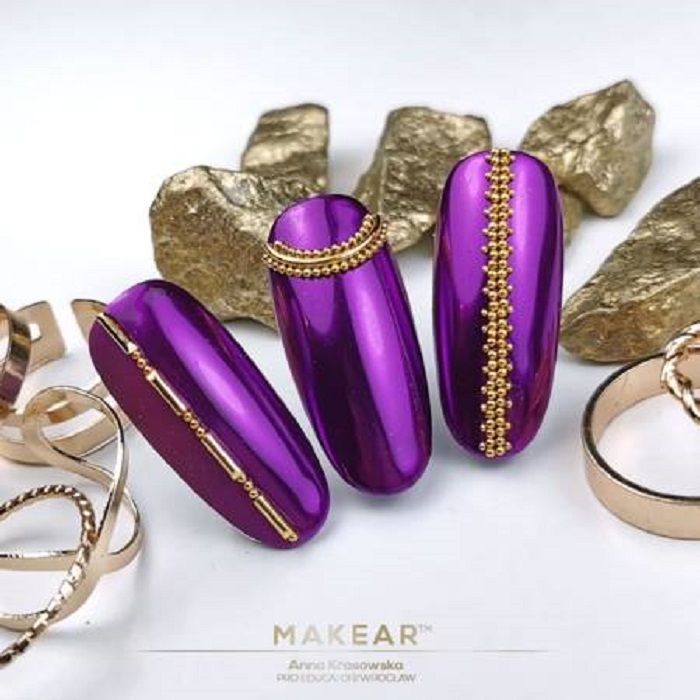 NAIL ART PRECIOUSSTONE-AMETHYST ukrasni puderi za nokte 5907508487911|MAKEAR COSMETICS| Kozmo