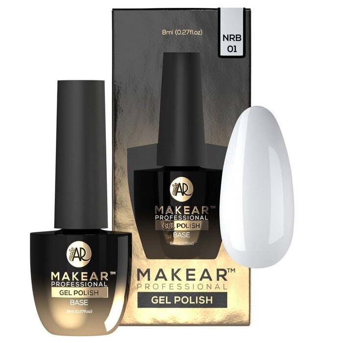 Baza za nokte NRB Warm Beige Rubber MAKEAR| MAKEAR | Kozmo