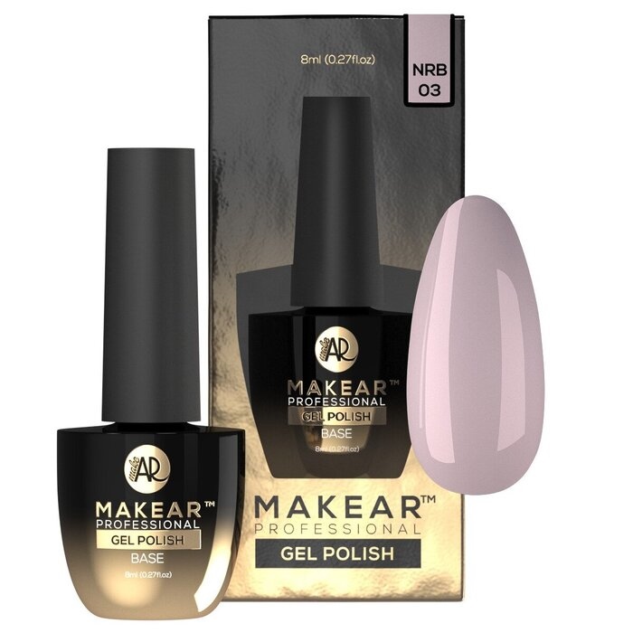 Baza za nokte NRB Nude French Rubber MAKEAR | MAKEAR | Kozmo